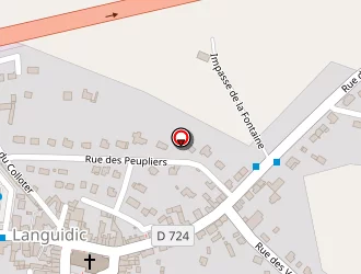 Carte de Pizzeria La Campanella à Languidic