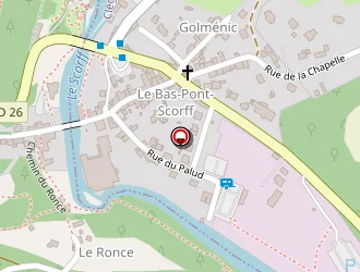 Carte de I56 à Cléguer