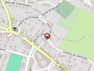 Carte de Bazouges Pizza à Chateau gontier bazouges