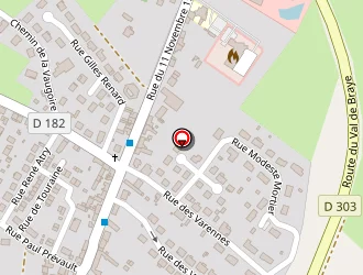 Carte de La Poste à Bessé-sur-braye