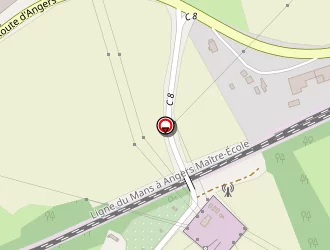 Carte de Gîte De La Farfolière à Sablé-sur-sarthe