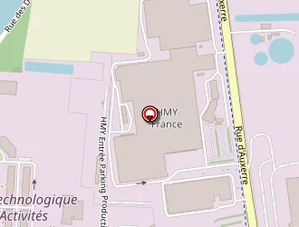 Carte de Apave Monéteau à Monéteau