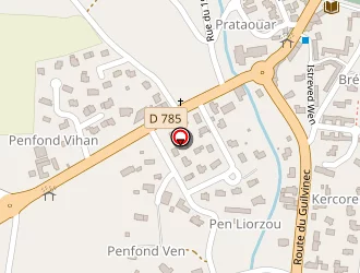 Carte de Allard à Plomeur