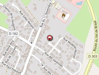 Carte de Drouault David à Bessé-sur-braye