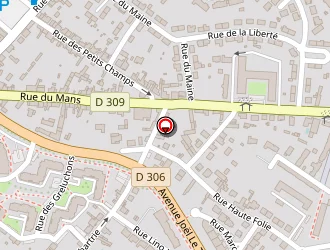 Carte de Gilbert Vincent à Sablé-sur-sarthe