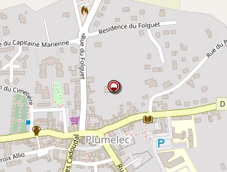 Carte de La Poste à Plumelec