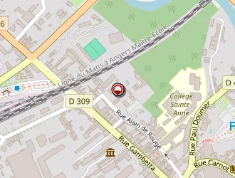 Carte de Maine Sciences à Sablé-sur-sarthe