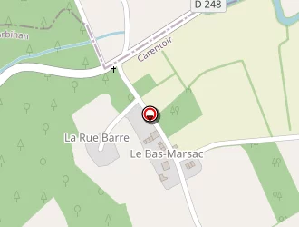 Carte de Foret Laetitia à Quelneuc