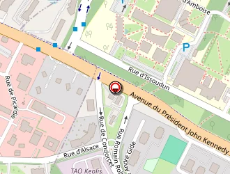 Carte de Centre Oecuménique à Orléans