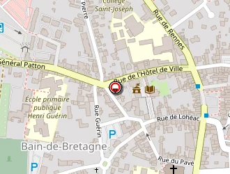 Carte de Pradet Marcel à Bain-de-bretagne