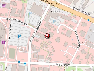 Carte de Géotec Orléans à Olivet