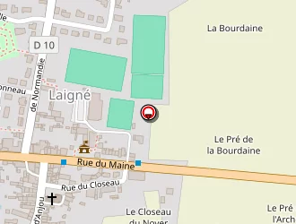 Carte de Hubert Mélanie à Laigné