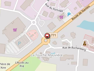 Carte de Lesieur à Craon