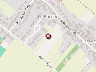 Carte de Pirés Façades à Bardon (le)