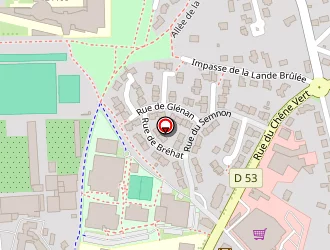 Carte de Centre Aéré à Bain-de-bretagne