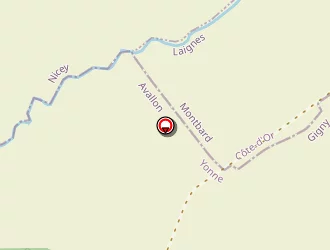 Carte de Guy Jérôme à Gigny