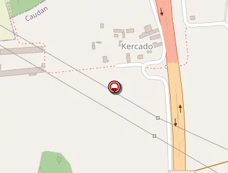 Carte de Creach à Caudan