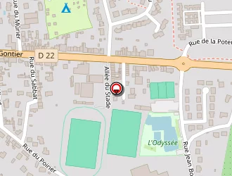 Carte de Collège Volney à Craon