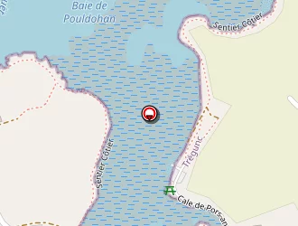 Carte de Marée Haute à Trégunc