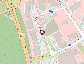 Carte de Majrab Khadija à Monéteau