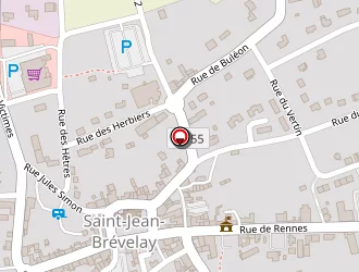 Carte de Face Epile à Saint-jean-brévelay