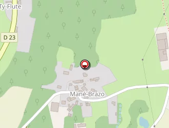 Carte de De Mané Brazo (scea) à Inzinzac-lochrist