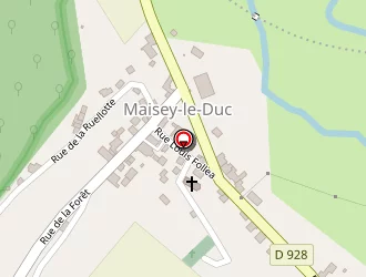 Carte de Mairie à Maisey-le-duc