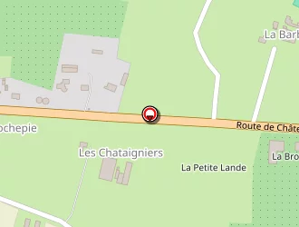 Carte de Gastineau Robert à Craon