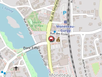 Carte de Agorespace à Monéteau