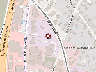 Carte de Sta 45 à Olivet