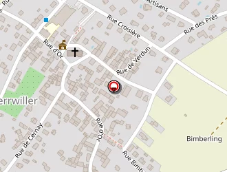 Carte de Nass Régine à Berrwiller