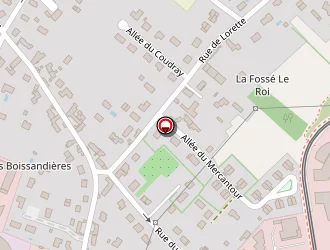 Carte de Béné Paramédical Centre à Olivet