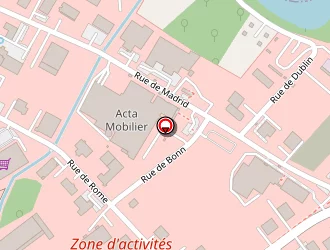 Carte de Aquinox à Monéteau