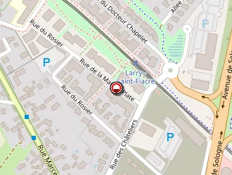 Carte de Moulin Mathieu à Olivet