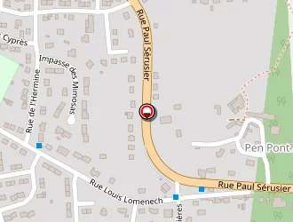 Carte de Bochet Agnès à Pont-aven