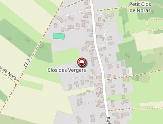 Carte de Blaise Laurent à Olivet