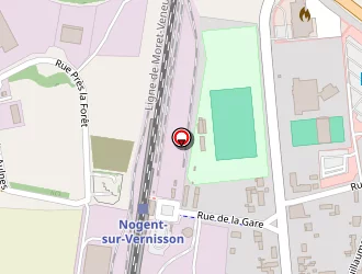 Carte de Gymnase à Nogent-sur-vernisson