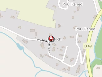 Carte de Le Bateau Louche à Quimperlé