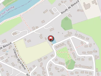 Carte de La Maison De Charlotte à Solesmes