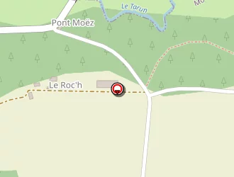 Carte de De Keravihan à Moustoir-ac