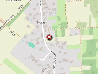 Carte de Laviverte à Olivet