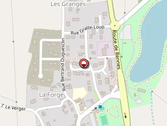 Carte de La Poste à Thourie