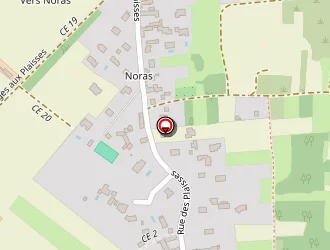 Carte de Creativa Schola à Olivet