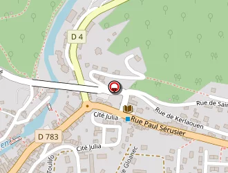 Carte de La Poste à Pont-aven