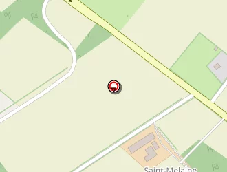 Carte de Saint Mélaine (earl) à Pléchâtel