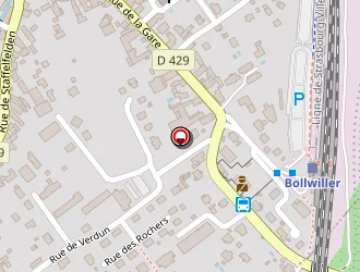 Carte de Electricité Feuermann à Bollwiller