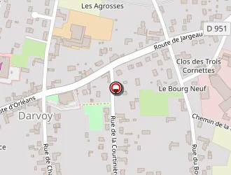 Carte de Assistance Conseil En Eclairage à Darvoy