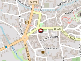 Carte de Bibliothèque à Châtillon-sur-seine