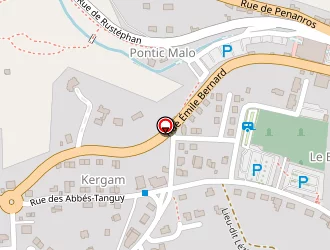 Carte de Discothèque Le Mid Way à Pont-aven