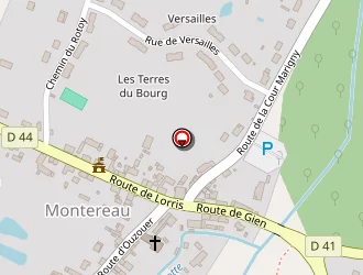 Carte de Circuits Pedestres à Montereau